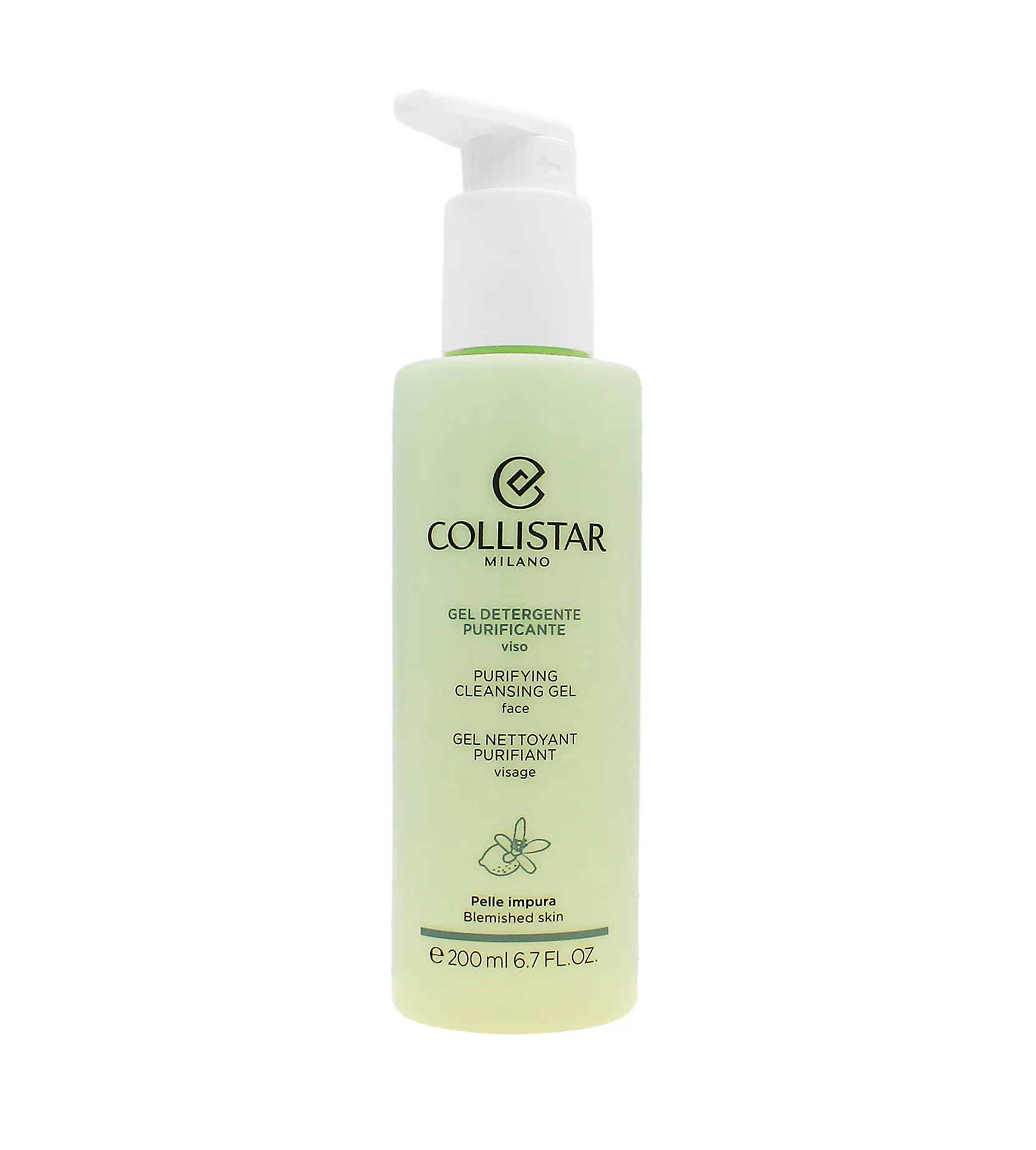 Collistar Purifying Cleansing Gel veido gelis