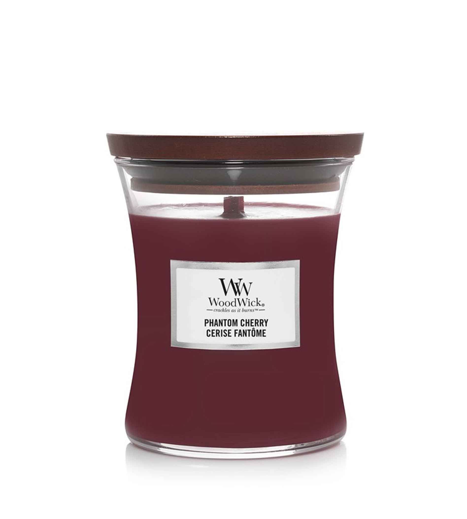 WoodWick Phantom Cherry Kvepianti žvakė Unisex