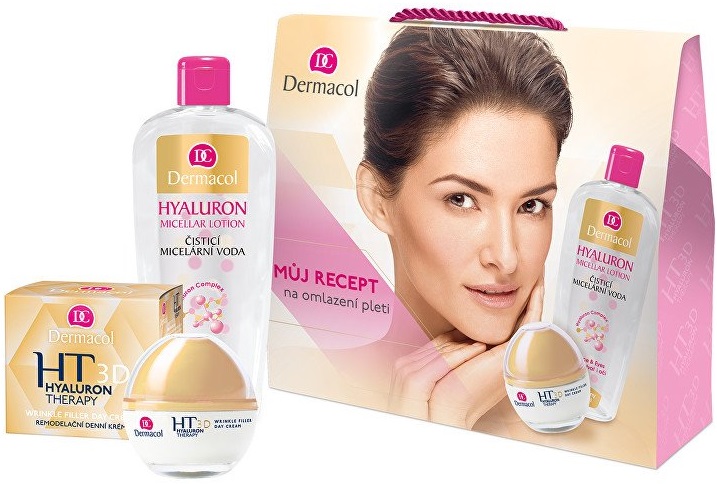 Dermacol 3D Hyaluron Therapy Dermacol 3D Hyaluron Therapy gift set Veido kaukė Rinkinys