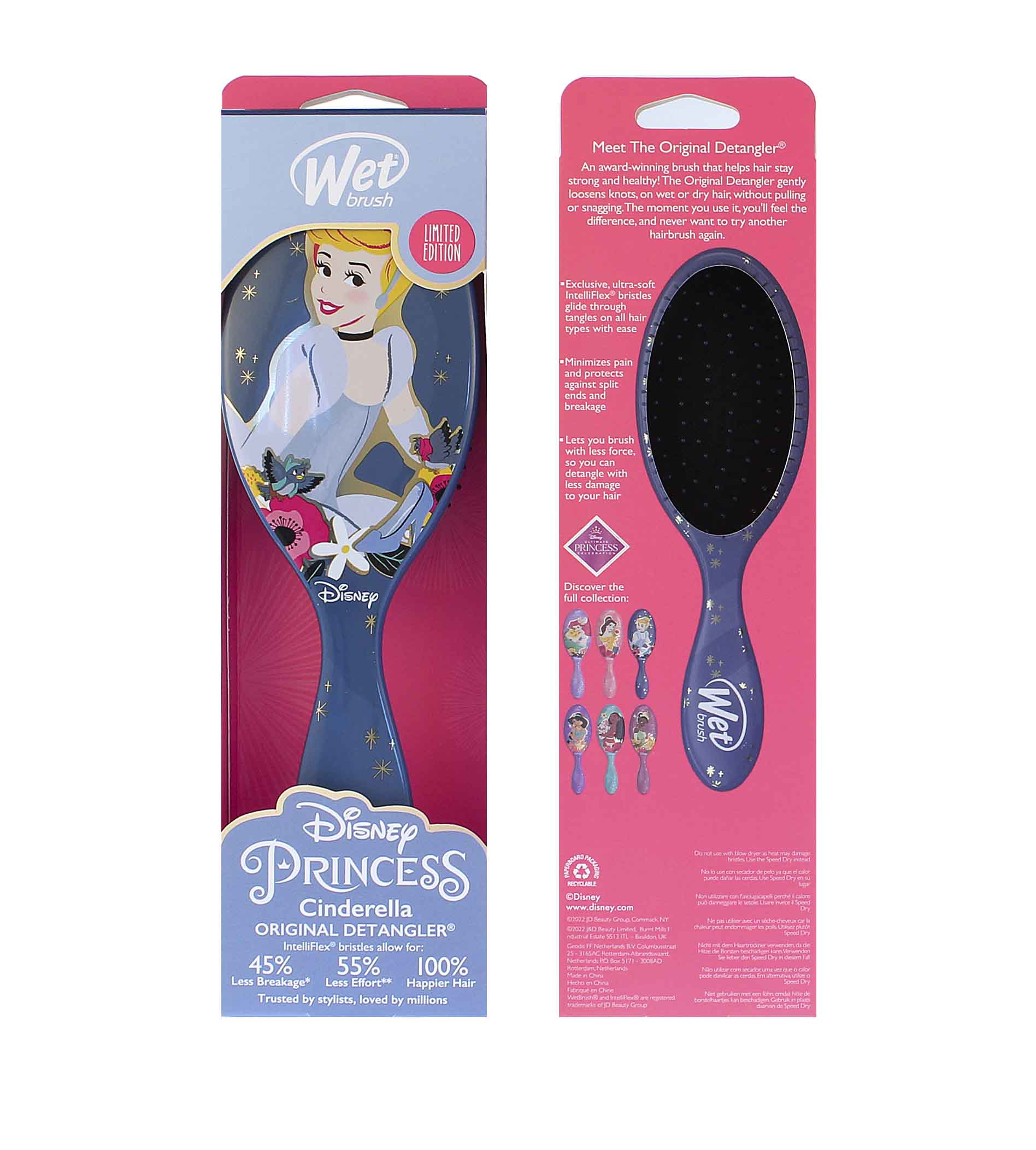 Wet Brush Original Detangler Disney Princess plaukų &scaron;epetys
