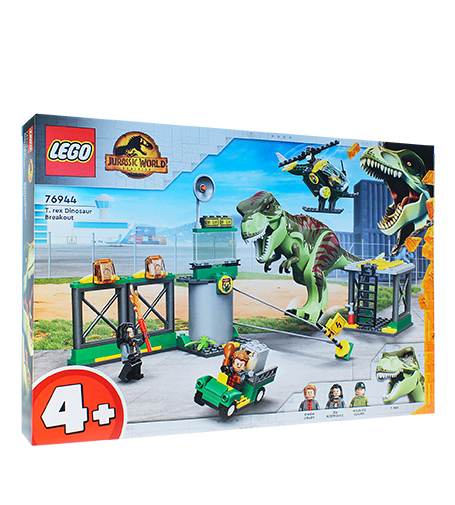 LEGO 76944 Jurassic World T-rex Breakout lego