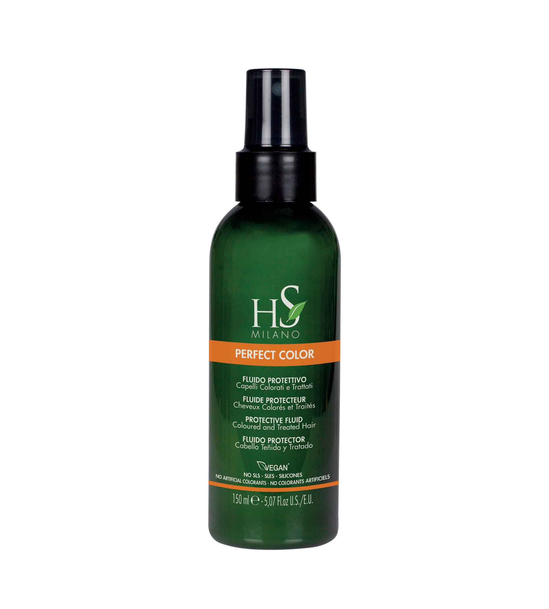 HS MILANO Protective Fluid 150ml nenuplaunama plaukų priežiūros priemonė