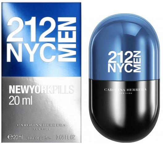 Carolina Herrera 212 NYC Men Pills 20ml Kvepalai Vyrams EDT