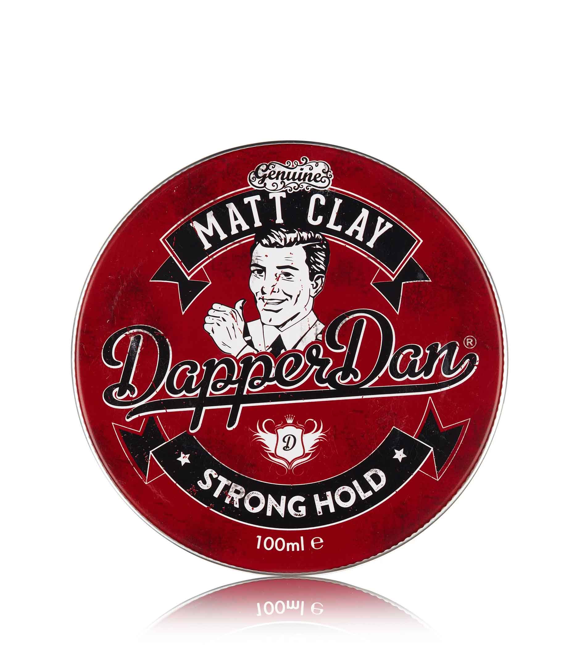 Dapper Dan Matt Clay Plaukų formavimui ir stilizavimui Plaukų formavimo priemonė Vyrams