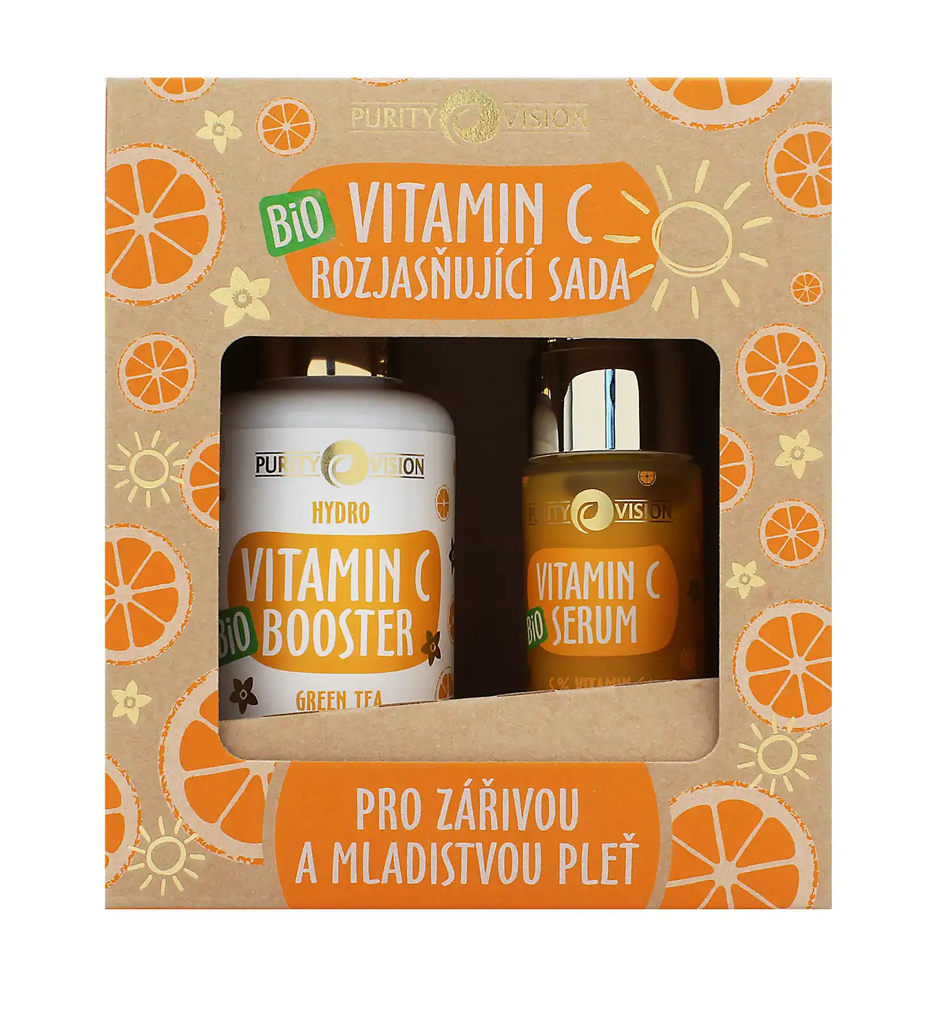 Purity Vision Bio Vitamin C Veido kaukė Purity Vision Bio Vitamin C Veido kaukė