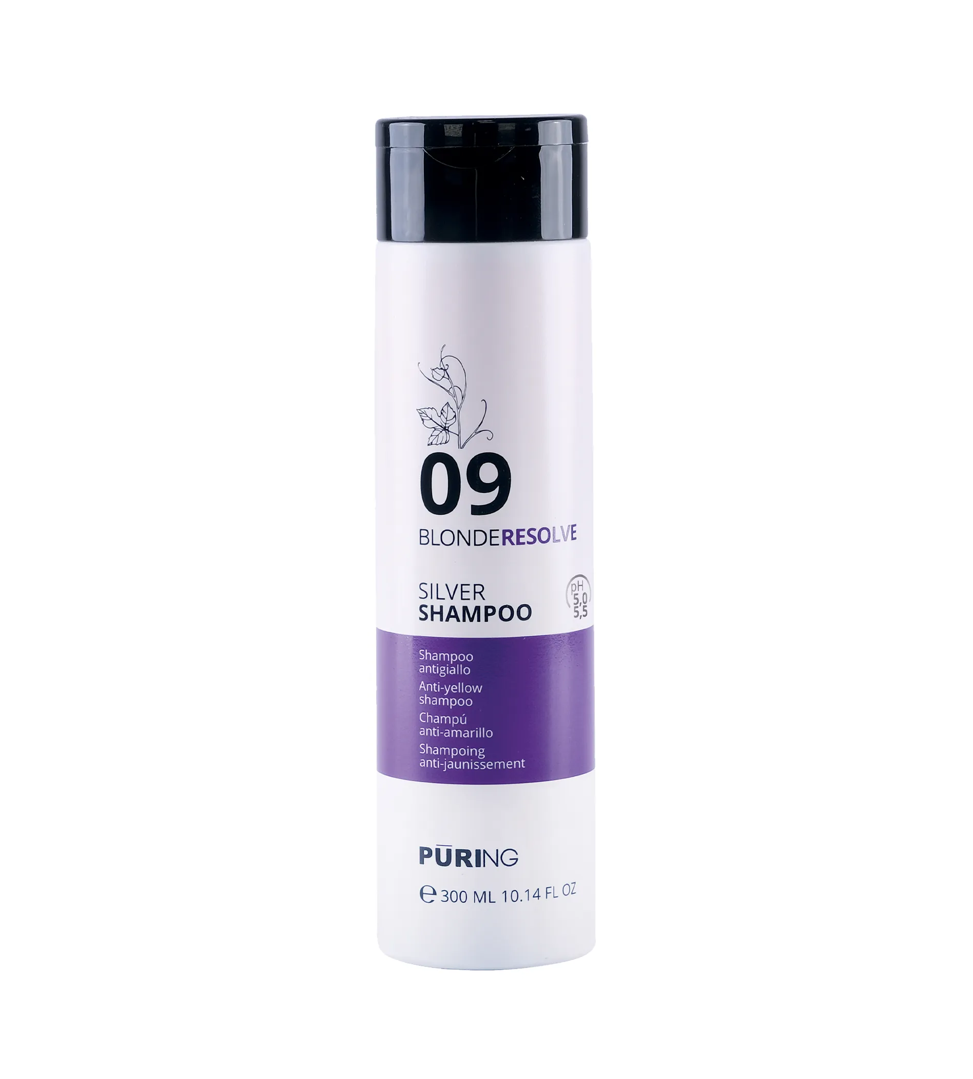 Puring 09 BLONDERESOLVE 300ml šampūnas Puring 09 BLONDERESOLVE 300ml šampūnas
