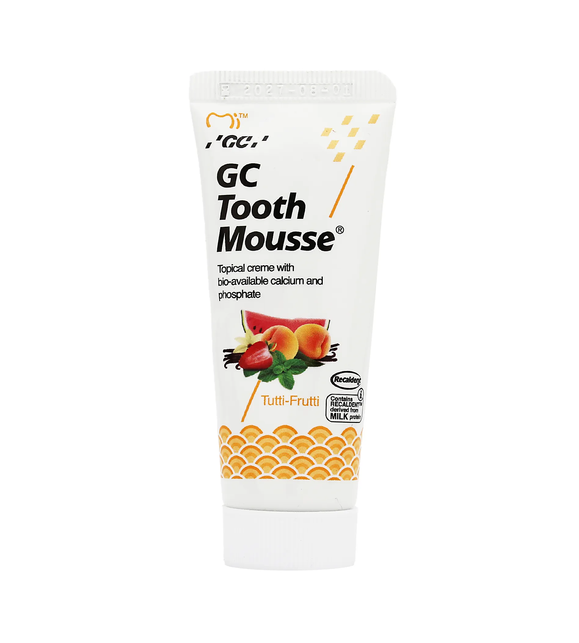 GC Tooth Mousse Tutti-Frutti 35ml dantų pasta