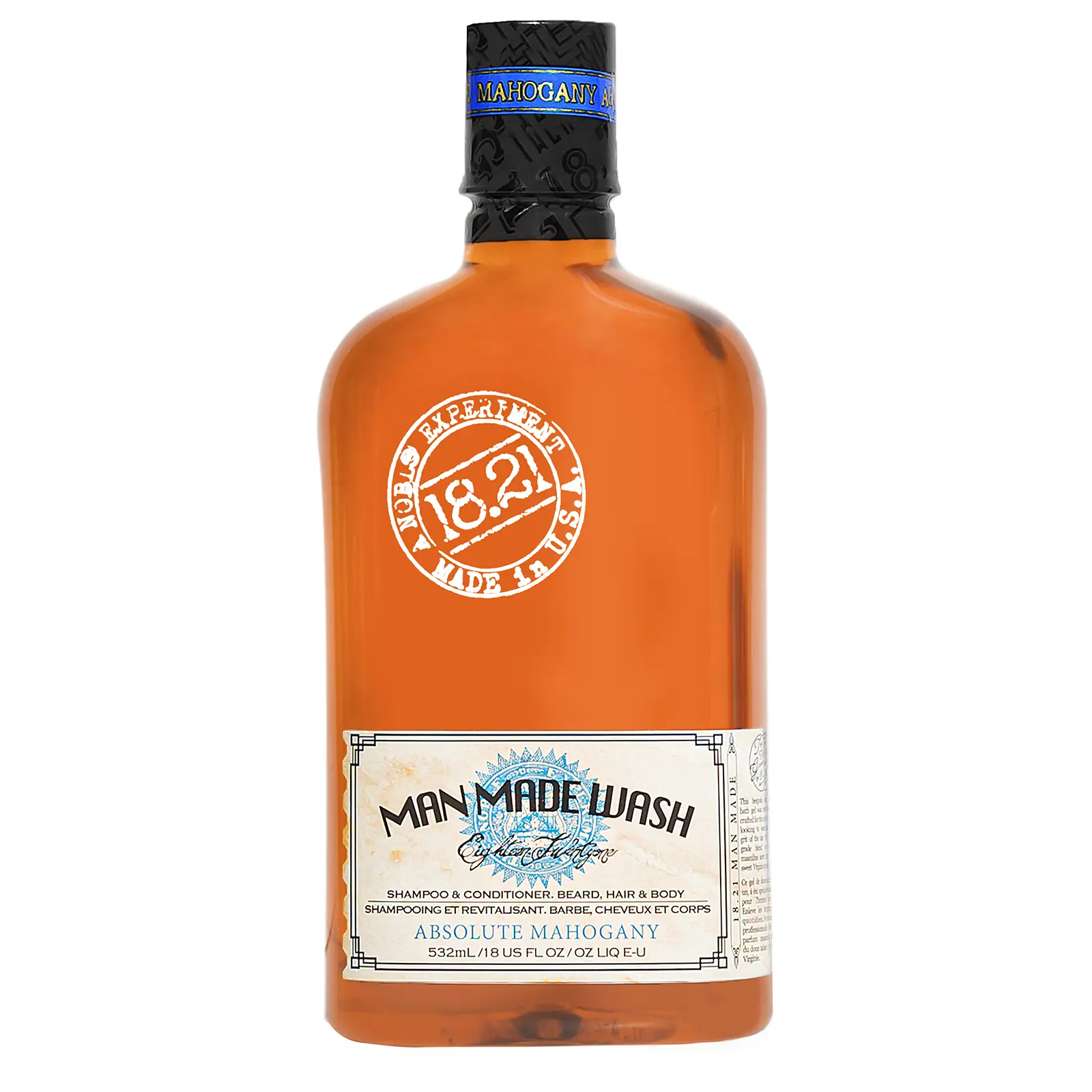 18.21 Man Made Wash Absolute Mahogany 532ml du&scaron;o želė