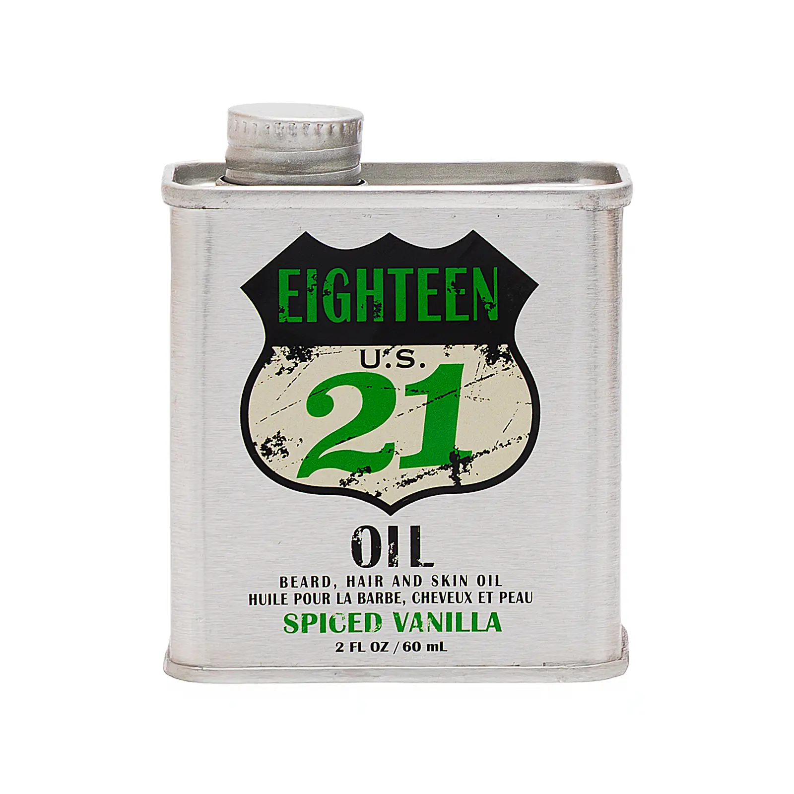18.21 Man Made Beard, Hair & Skin Oil Spiced Vanilla 60ml