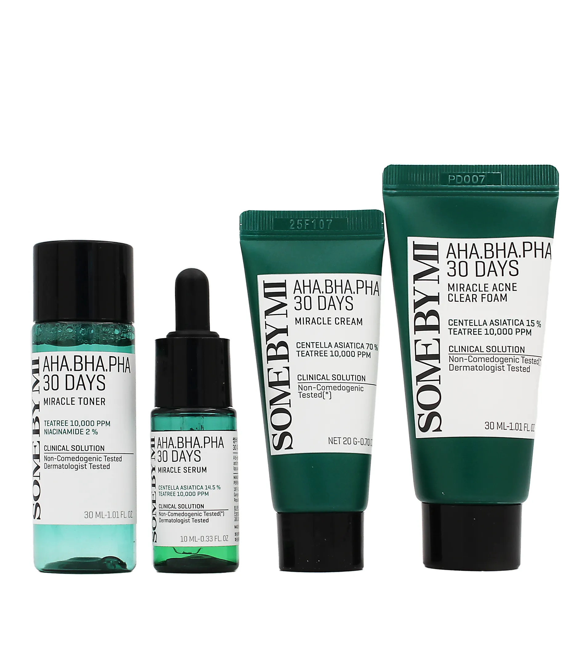 Some By Mi AHA BHA PHA 30 Days Miracle AC SOS Kit Veido kaukė