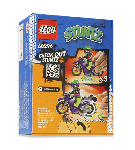 LEGO 60296 City Stuntz Wheelie Stunt Bike lego
