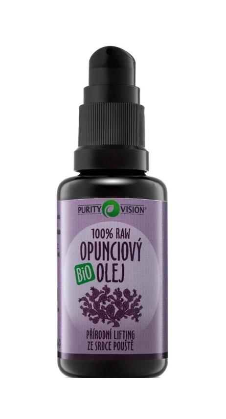 Purity Vision Raw Bio Opunciový olej natūrali veido odos priežiūros priemonė