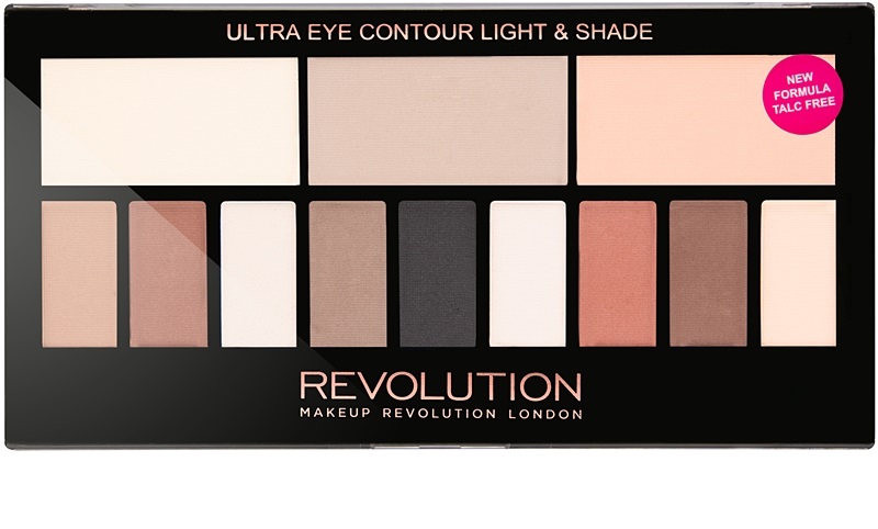 Makeup Revolution London Ultra Eye Contour Light & Shade šešėlių paletė
