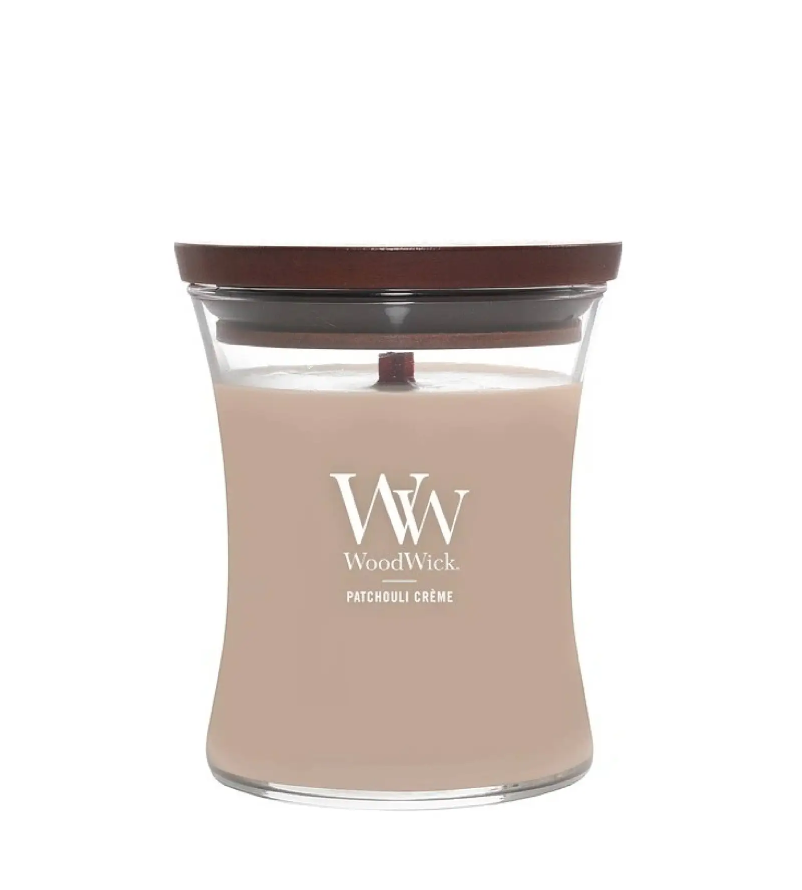 WoodWick Patchouli Cr&eacute;me 275g kvepianti žvakė