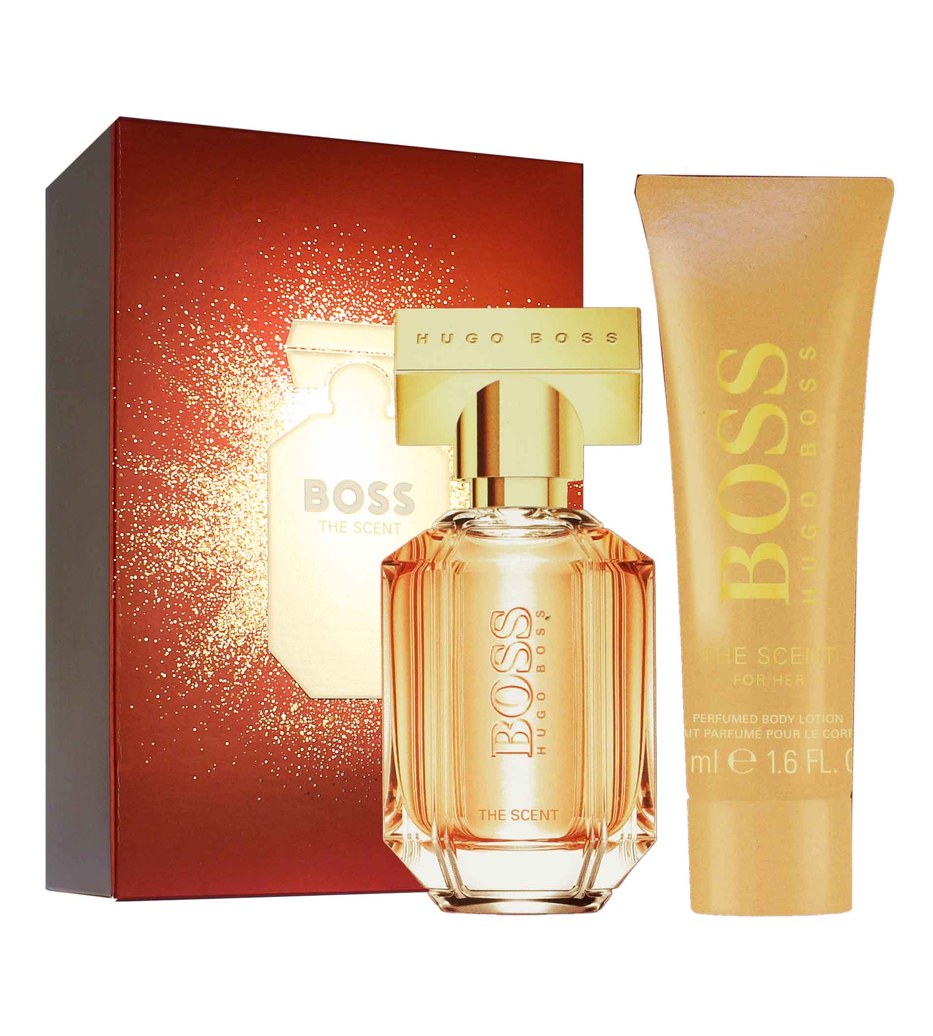 Hugo Boss Boss The Scent For Her Hugo Boss Boss The Scent For Her SET W (EDP 30ml + BL 50ml) kvepalai Moterims Rinkinys