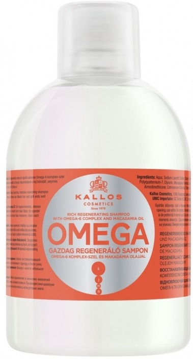 Kallos Omega 1000ml šampūnas