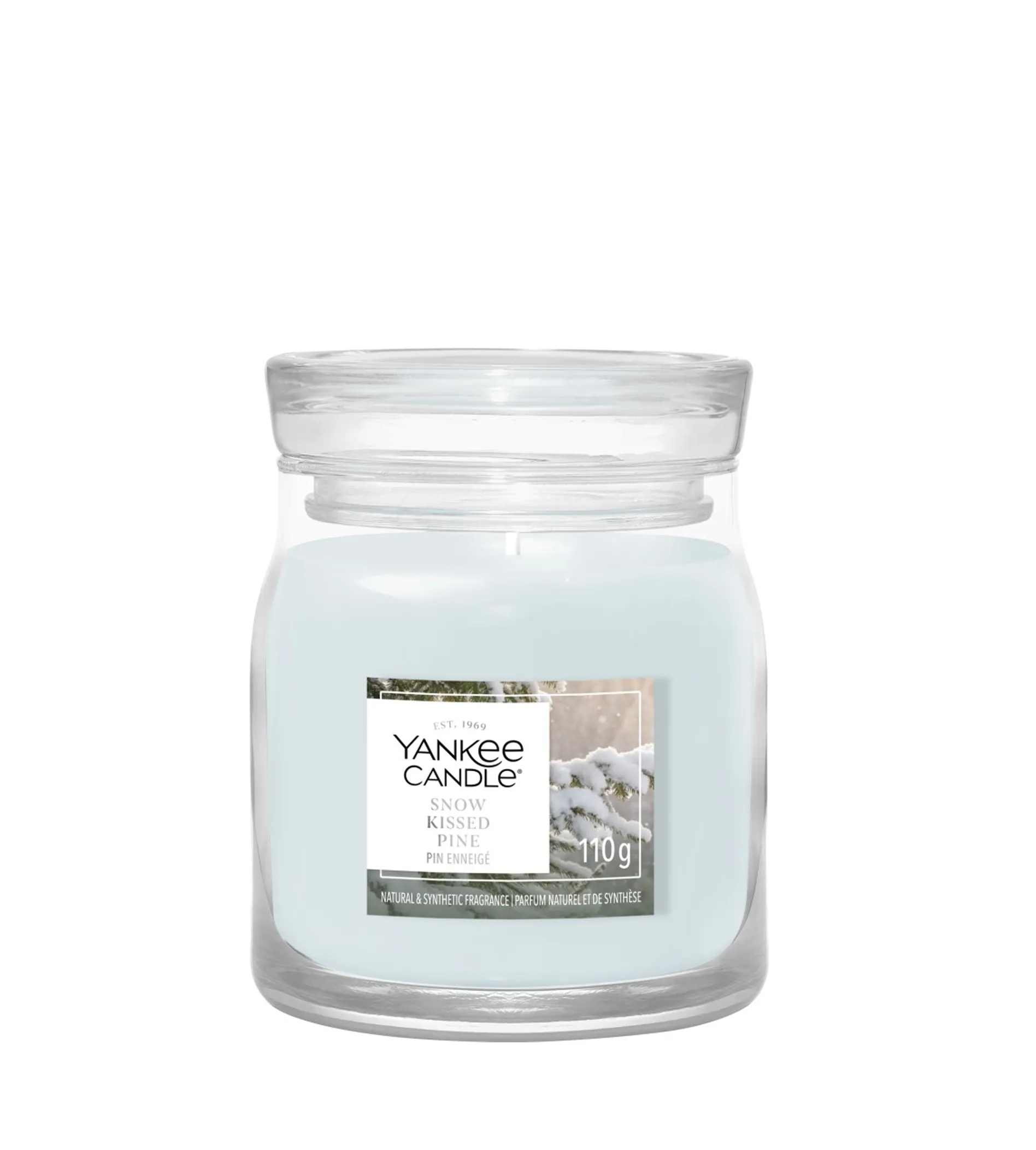 Yankee Candle Snow Kissed Pine 110g kvepianti žvakė