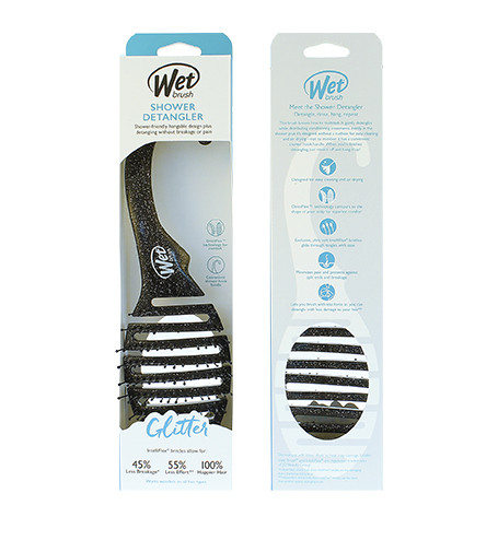 Wet Brush Shower Detangler plaukų šepetys