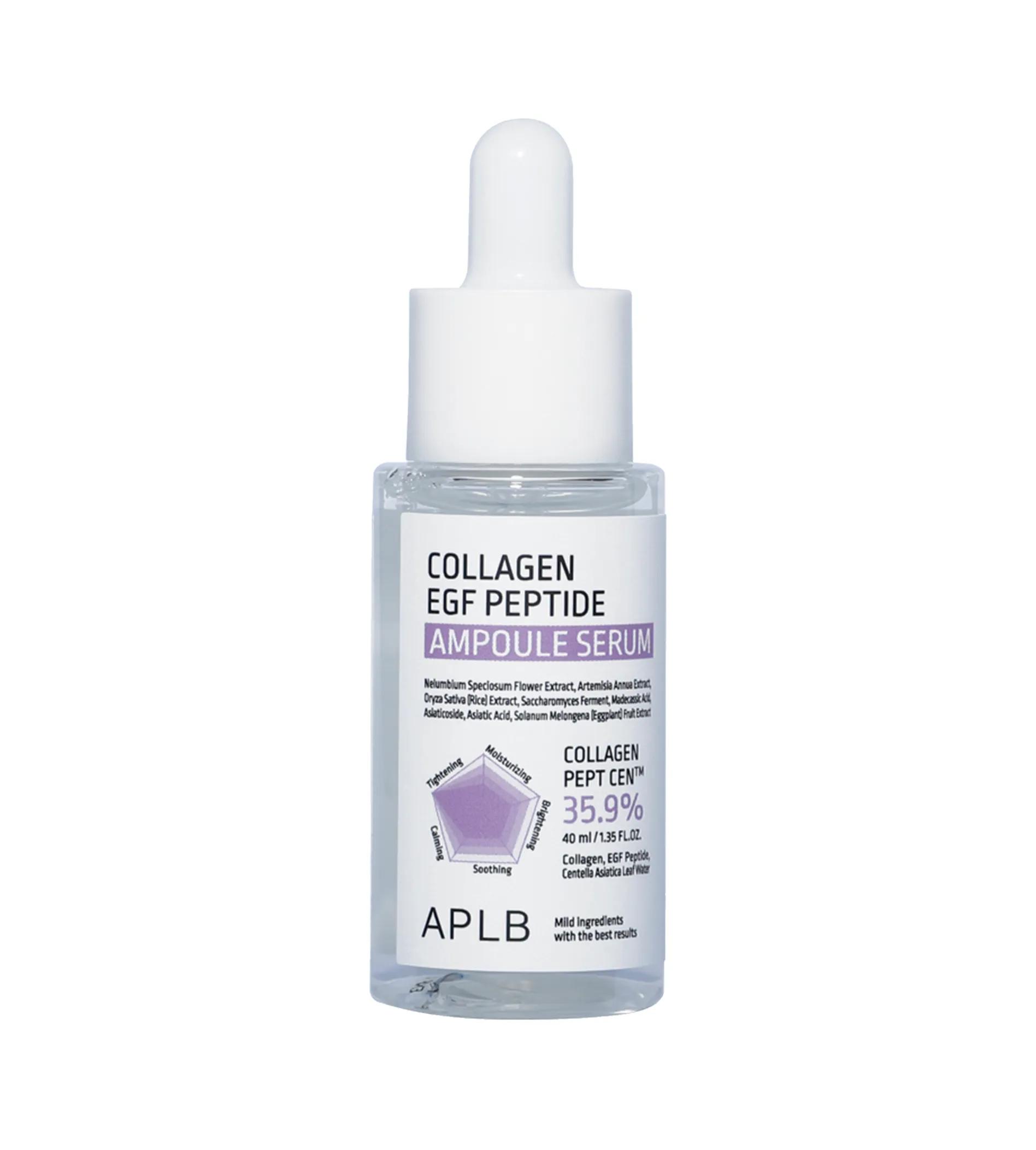 APLB Collagen EGF Peptide 40ml Veido serumas