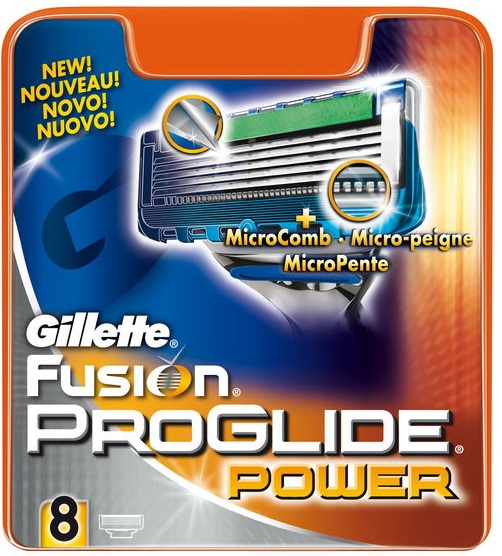 Gillette Fusion Proglide Power 8ks skutimosi gelis