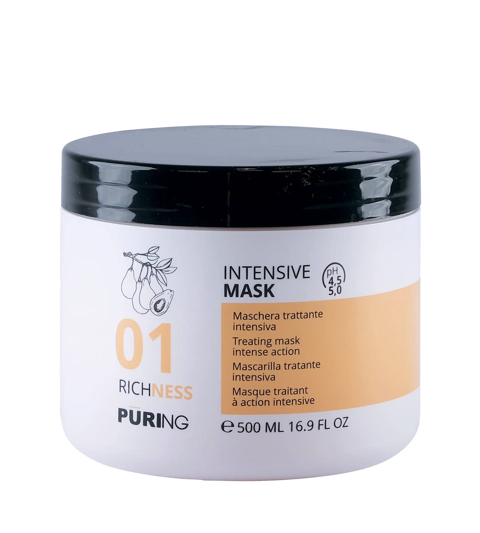 Puring 01 Richness Intensive Mask 500ml plaukų kaukė