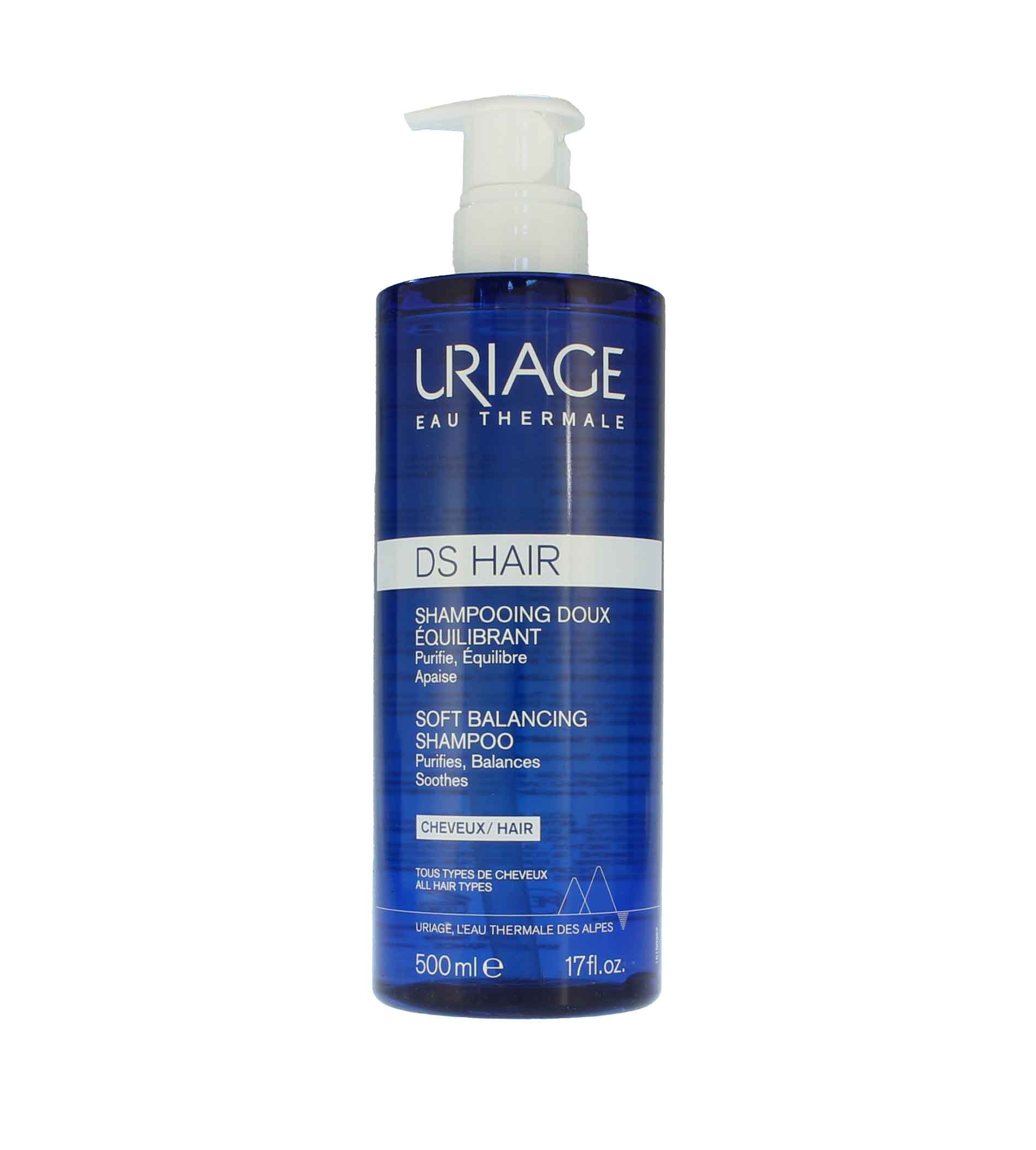 Uriage DS HAIR Soft Balancing Shampoo &scaron;ampūnas