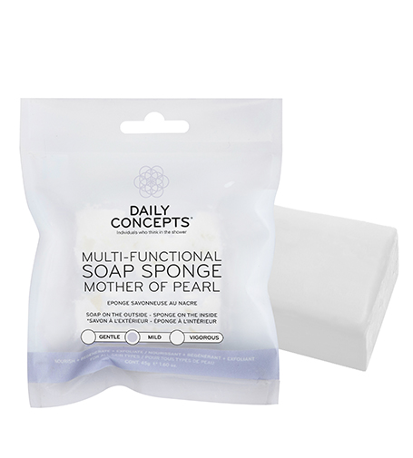 Daily Concepts Mother Of Pearl Multi-Functional Soap Sponge