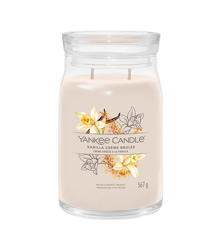 Yankee Candle Vanilla Creme Brulee kvepianti žvakė