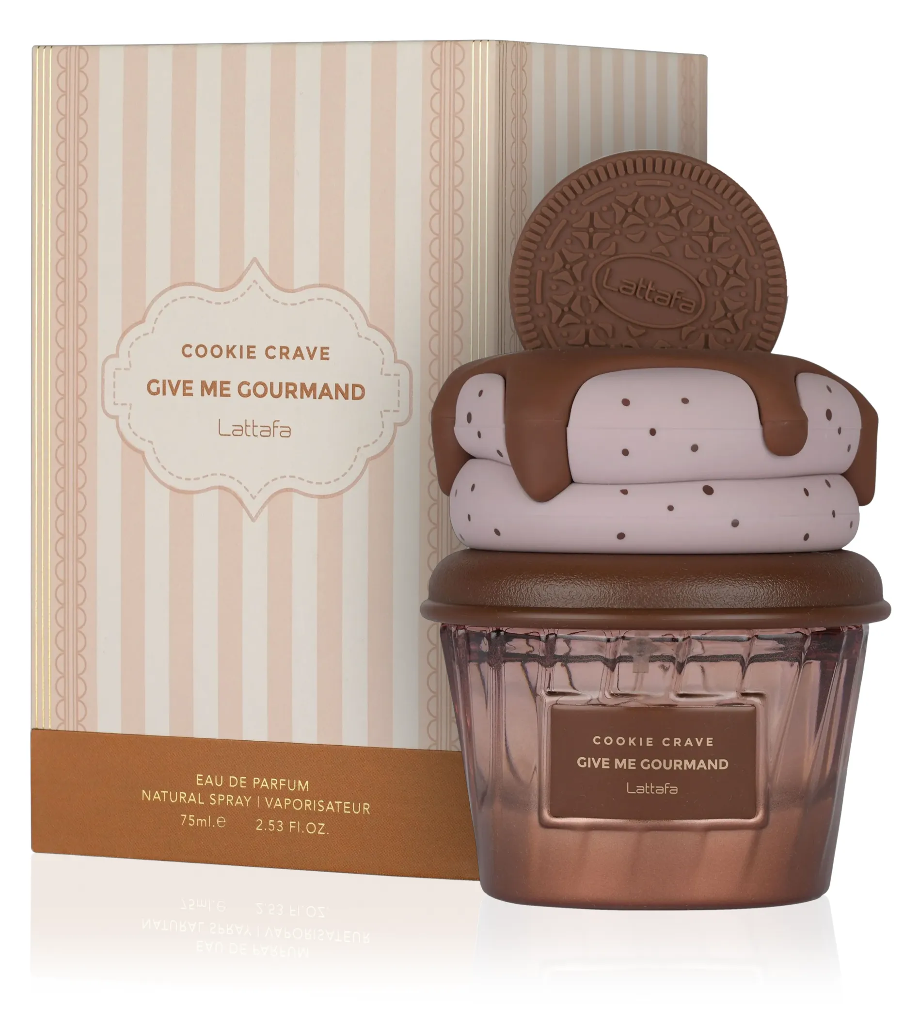 Lattafa Give Me Gourmand Cookie Crave 75ml kvepalai Moterims EDP