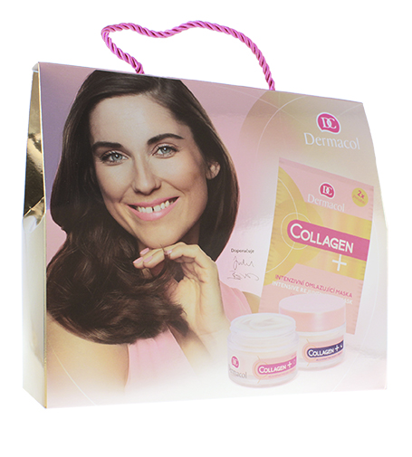 Dermacol Collagen+ Dermacol Collagen+ gift set Veido kaukė Rinkinys