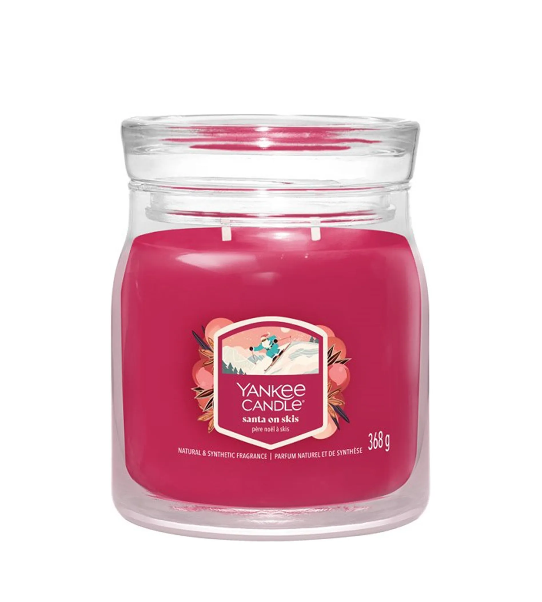 Yankee Candle Santa On Skis 368g kvepianti žvakė