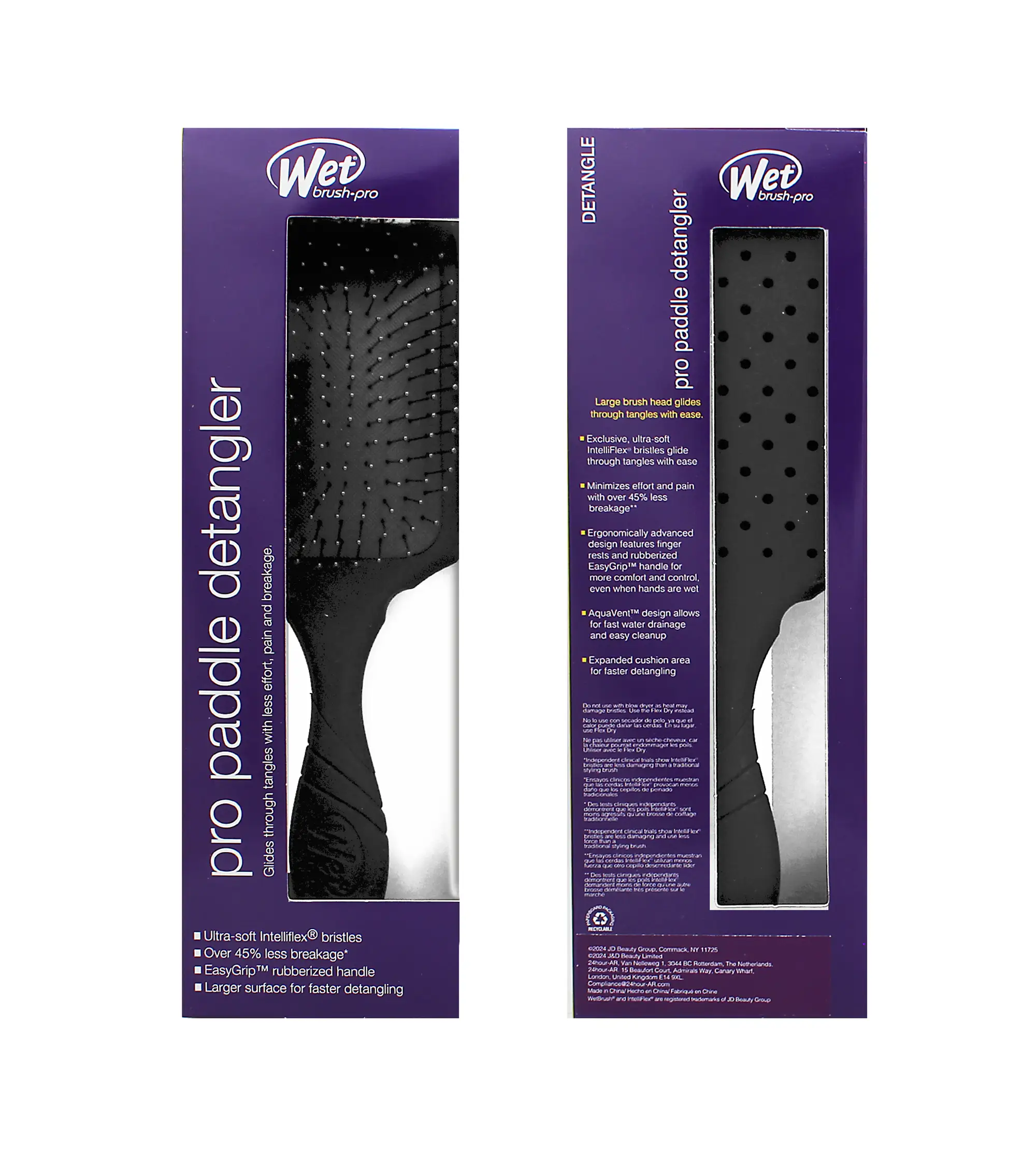 Wet Brush Pro Paddle Detangler plaukų &scaron;epetys