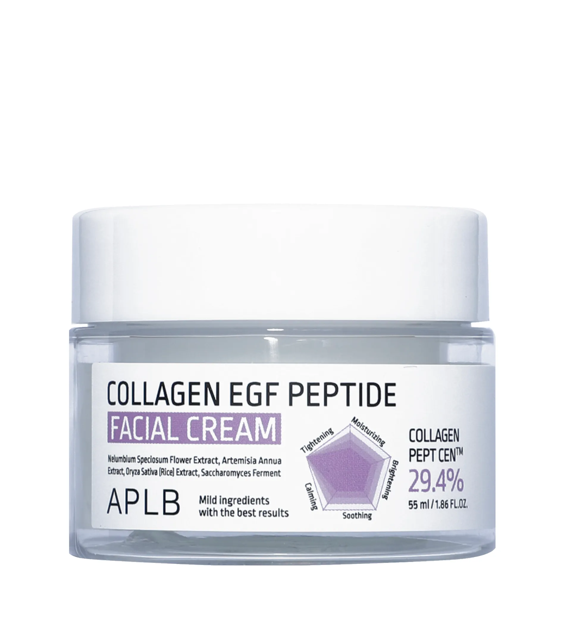 Aplb zpevňuj&iacute;c&iacute; pleťov&yacute; kr&eacute;m 55 ml Collagen EGF Peptide Facial Cream Dieninis veido kremas