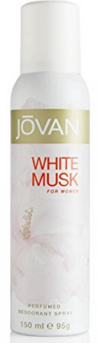 Jovan Musk White For Women dezodorantas