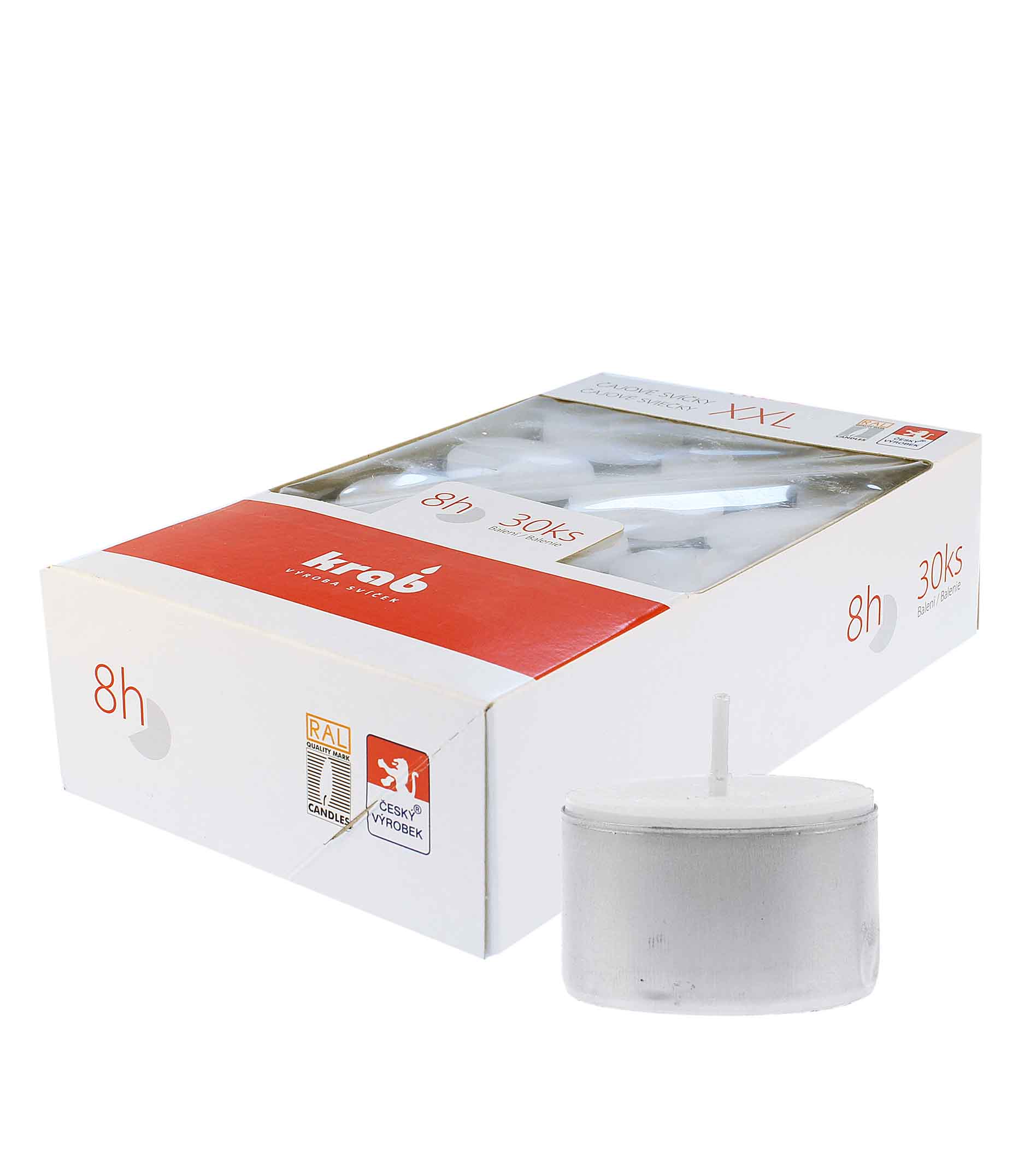 Krab XXL 8h Kvepianti žvakė