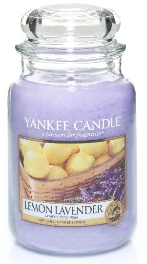 Yankee Candle Lemon Lavender 623g Kvepalai