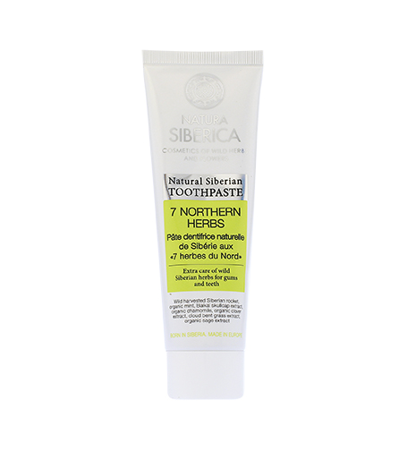 Natura Siberica toothpaste against bleeding gums 100 g Natural Siberian 7 Northern Herbs Dantų pasta