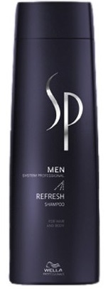Wella SP Men Refresh Shampoo 250ml šampūnas