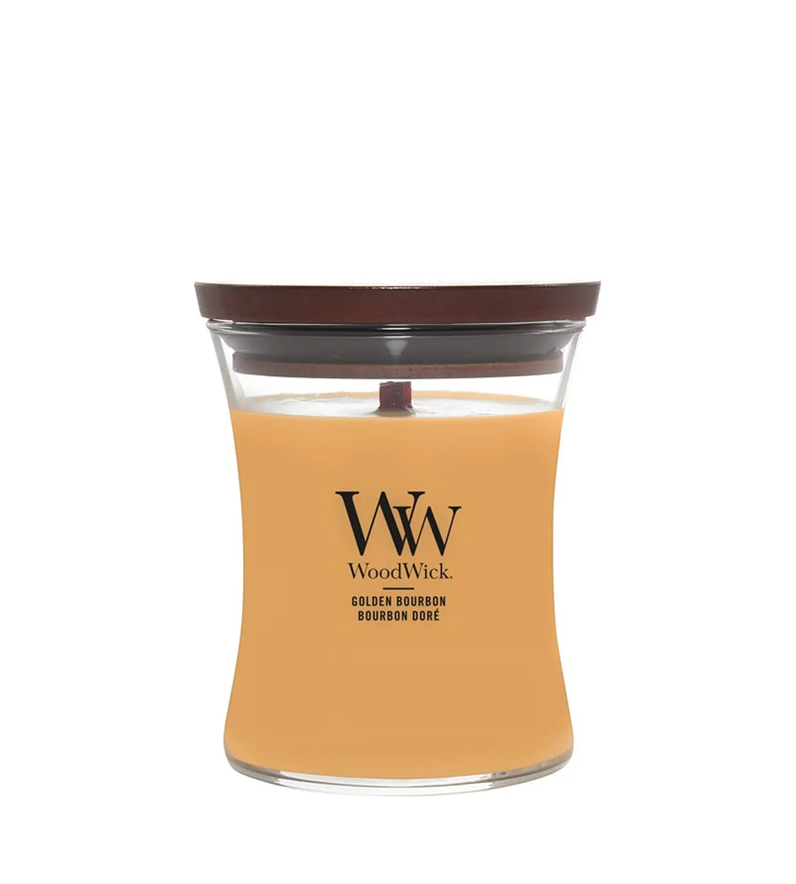 WoodWick Golden Bourbon 275g kvepianti žvakė