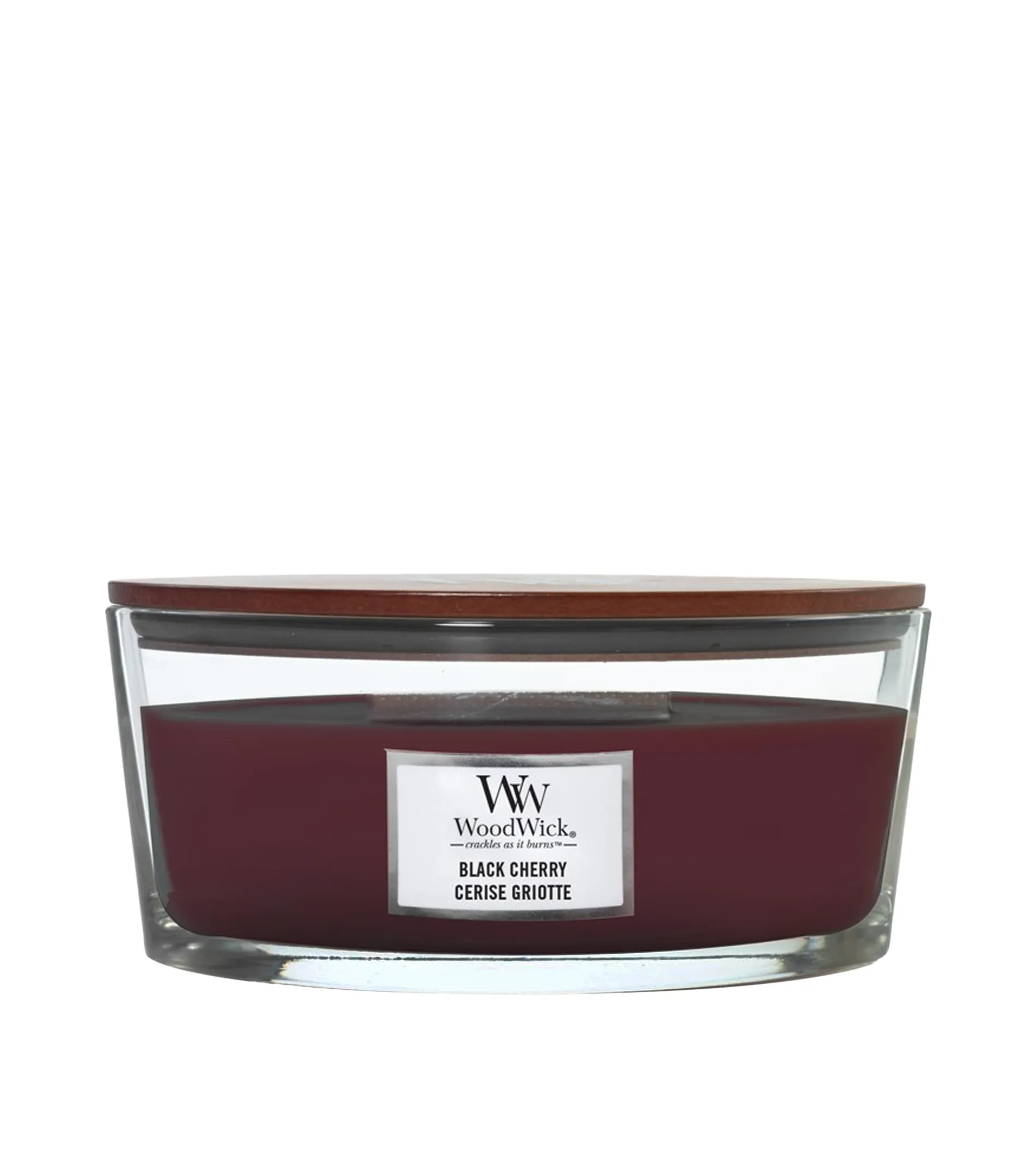 WoodWick Dark Cherry 453,6g kvepianti žvakė