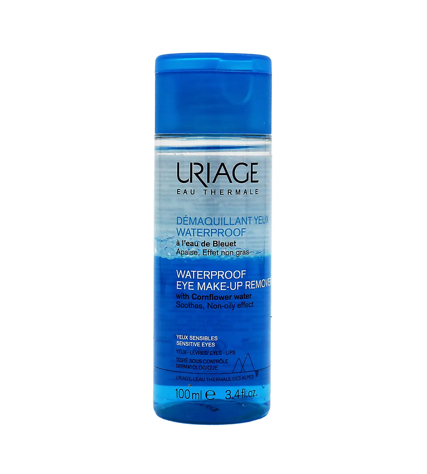 Uriage Uriage Eau Thermale Waterproof Eye Make-up Remover 100ml akių makiažo valiklis