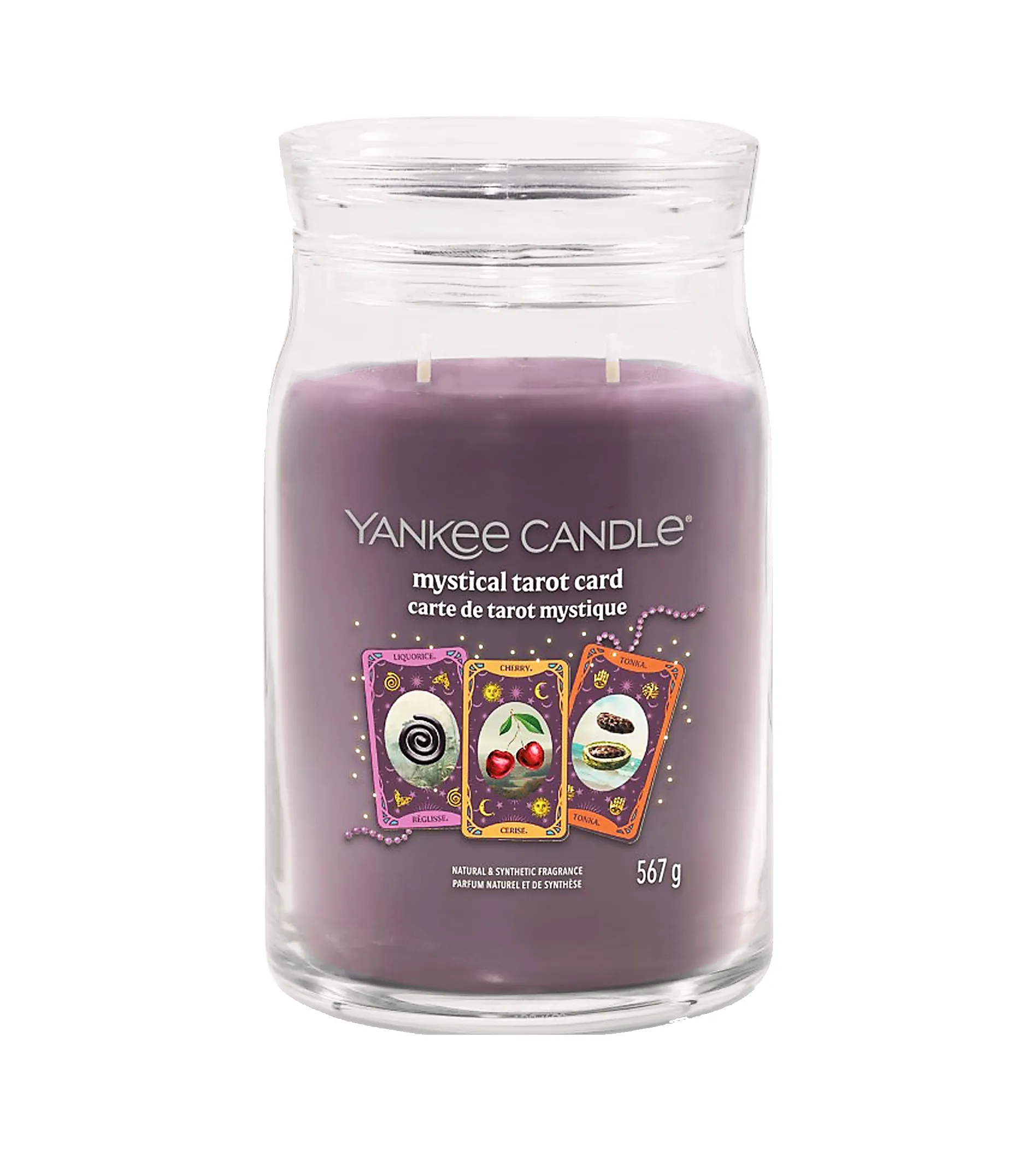Yankee Candle Mystical Tarot Card 567g kvepianti žvakė