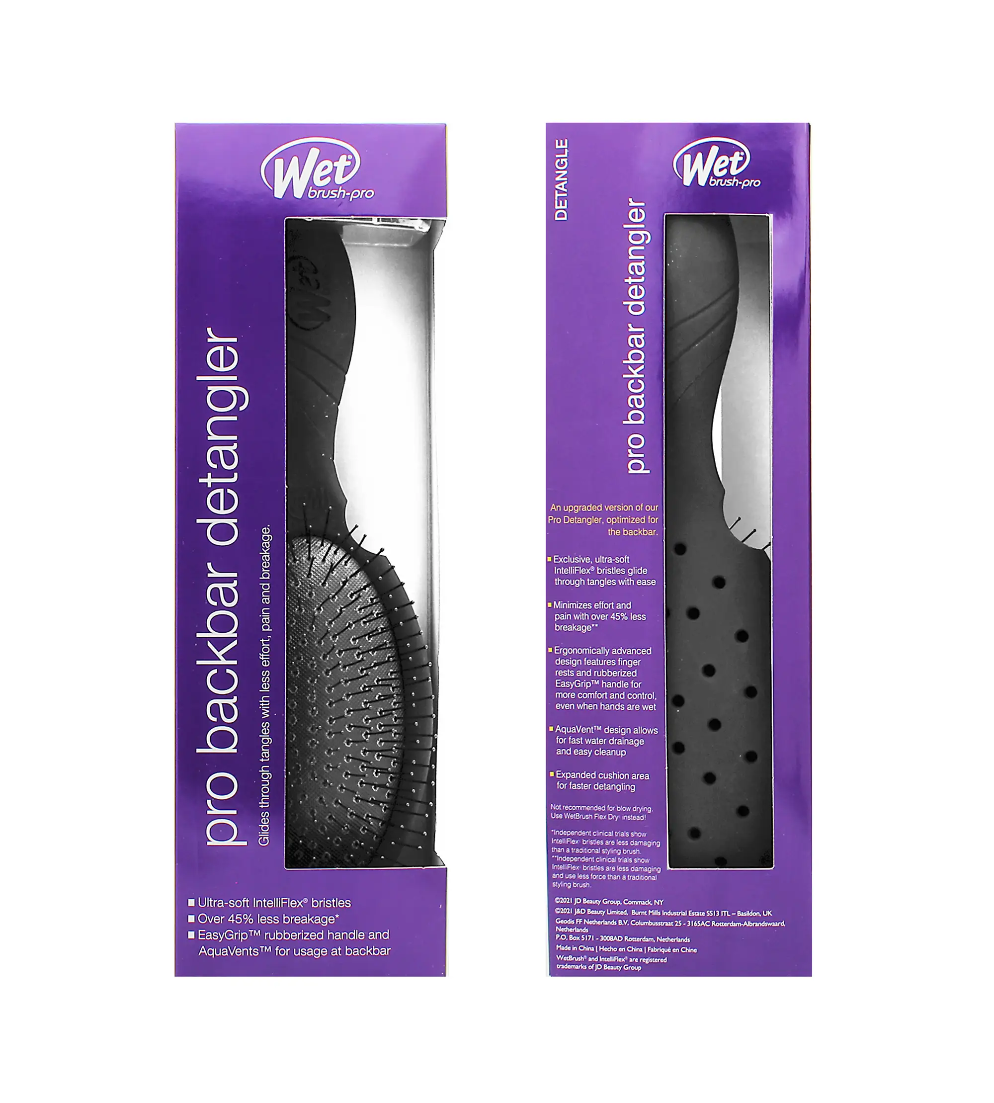 Wet Brush Pro Backbar Detangler plaukų &scaron;epetys