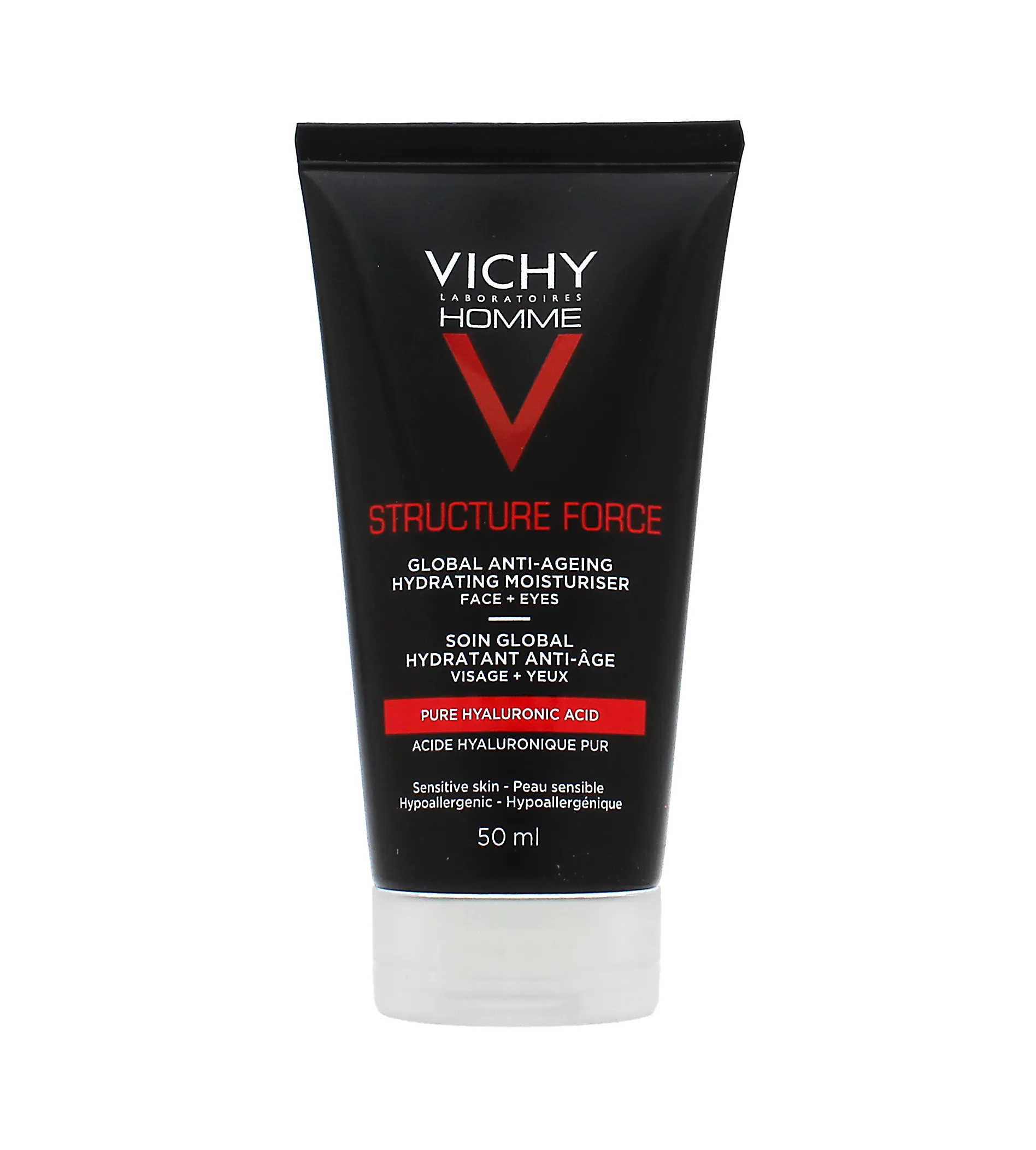 Vichy Homme Structure Force Anti-Aging Moisturizer dieninis kremas