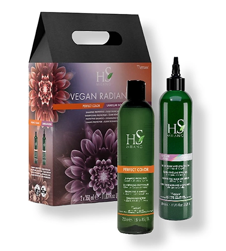 HS Milano set Vegan Radiance Color Care Plaukų priemonė Unisex