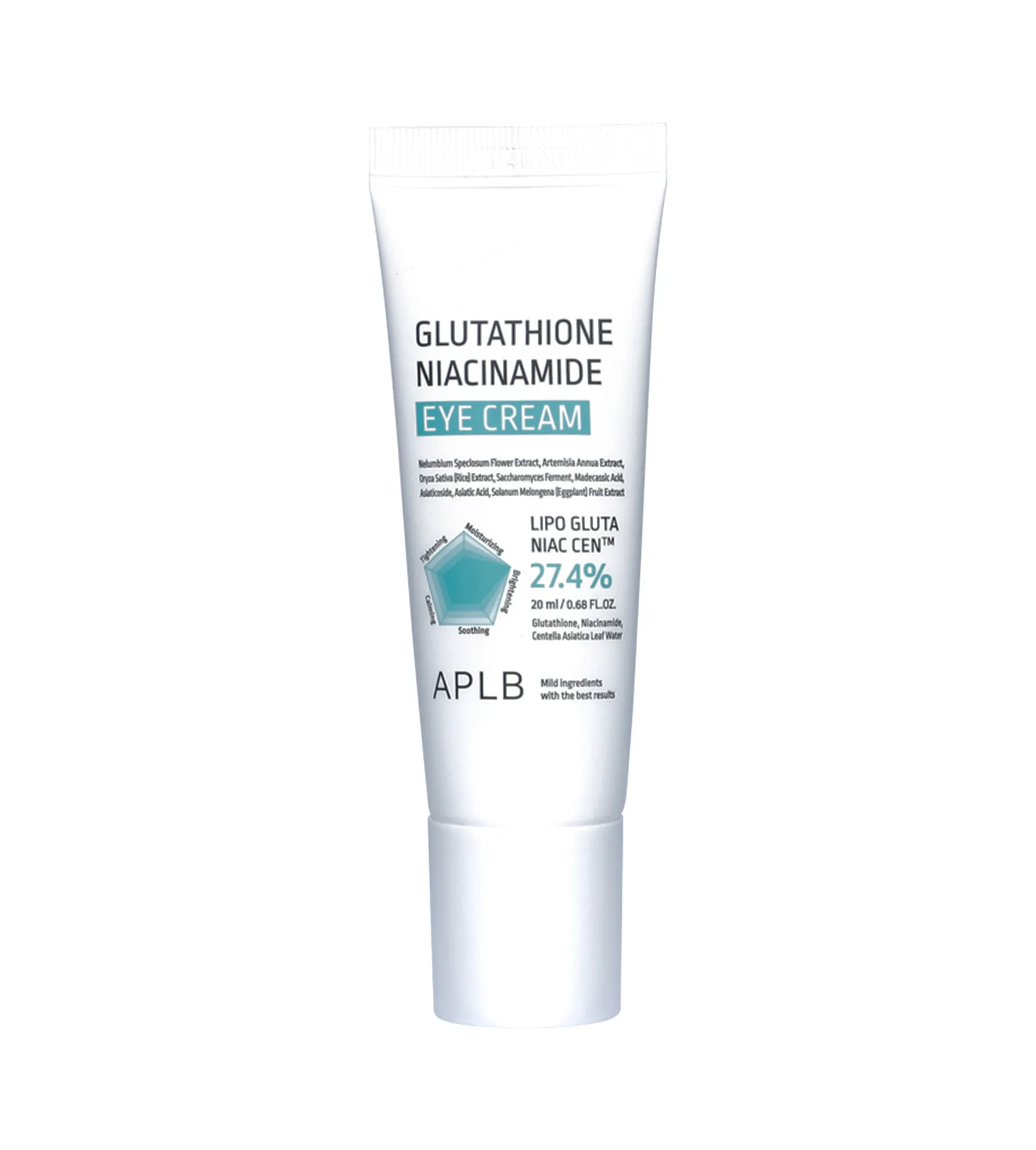 APLB Glutathione Niacinamide 40ml paakių kremas