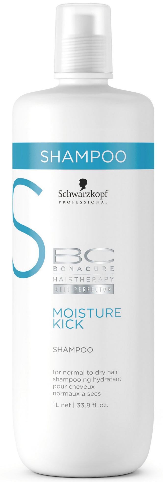 Schwarzkopf  BC Cell Perfector Moisture Kick Shampoo 1000ml šampūnas