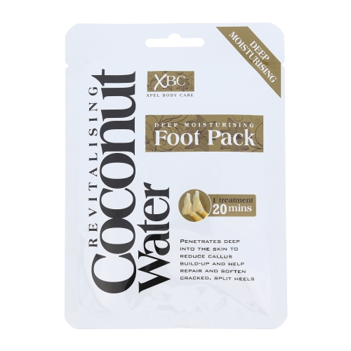 Xpel Coconut Water Foot Pack 1pár kojų kaukė
