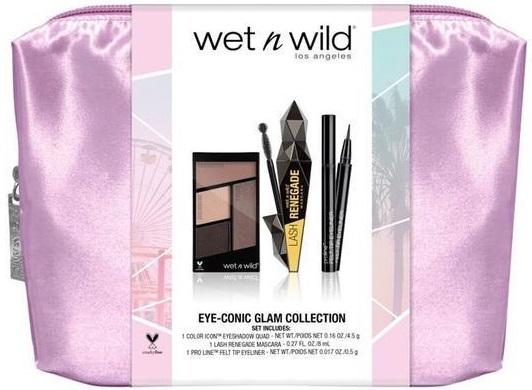 Wet n Wild Color Icon 4 wet n wild Color Icon cosmetic set for women 4 Silent Treatment veido kosmetika Rinkinys