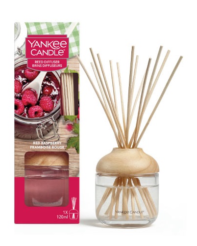 Yankee Candle Reed Diffuser Red Raspberry 120ml Kvepalai